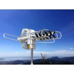 150 Miles Range Outdoor Amplified 360 Degree Remote-Controlled Rotatable digital TV Aerials Antenna 